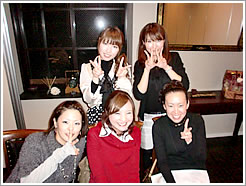 2011.03.29　今日は衛生士佐藤さんの復帰歓迎会です。